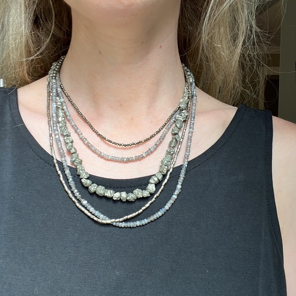 Brunello Cucinelli inspired choker necklace - Picture 3 of 5